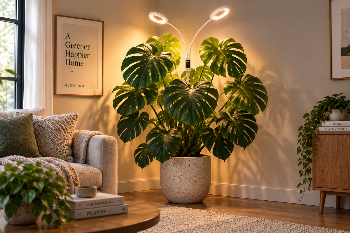 How to Light a Dark Corner for Large Houseplants