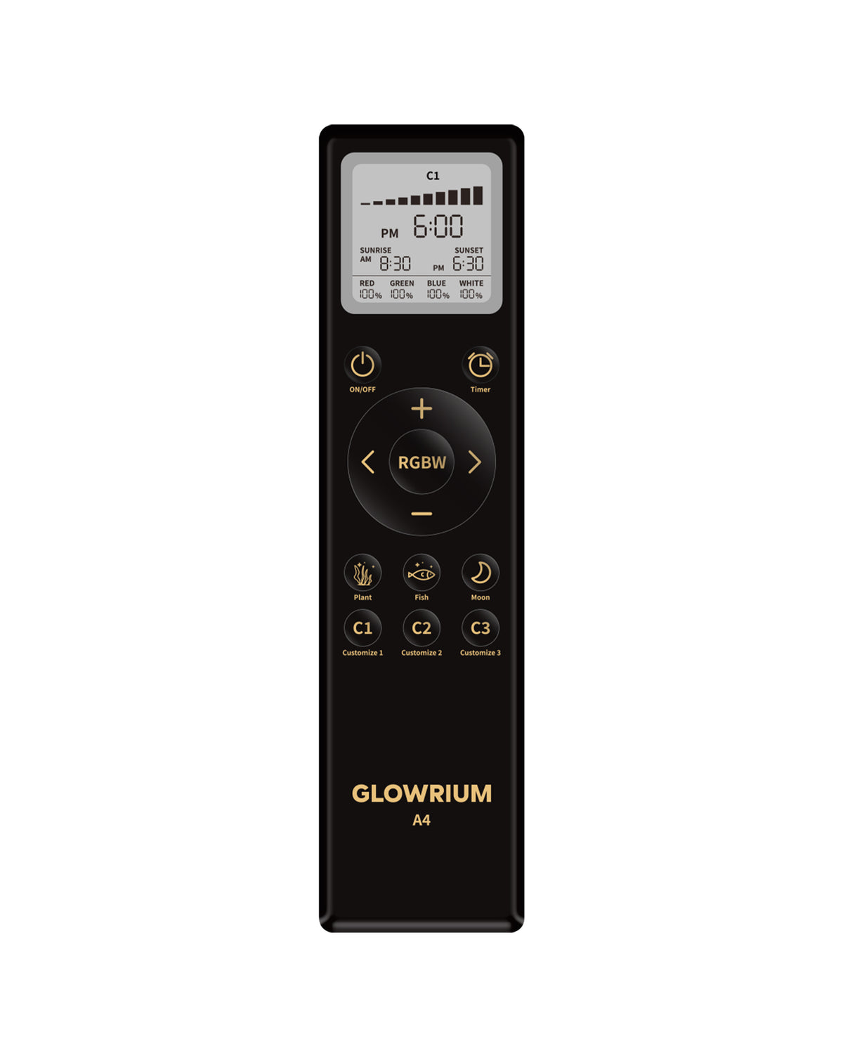 A4 Aquarium Light – Remote Control