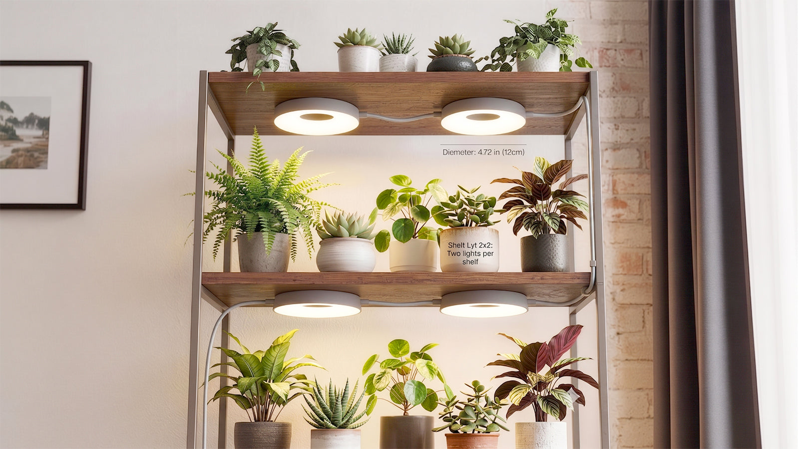 Grow Lights for Shelves