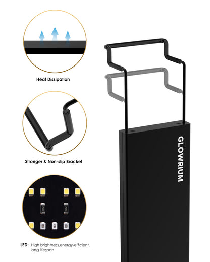 GLOWRIUM® A3 Full Spectrum  LED Aquarium light