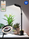 GLOWRIUM® G4 12W Smarte LED Pflanzenlampe - Vollspektrum Zimmerpflanzenlampe mit App-Steuerung, Höhenverstellbar, Dual-Timer, Pflanzenpflege-Assistent