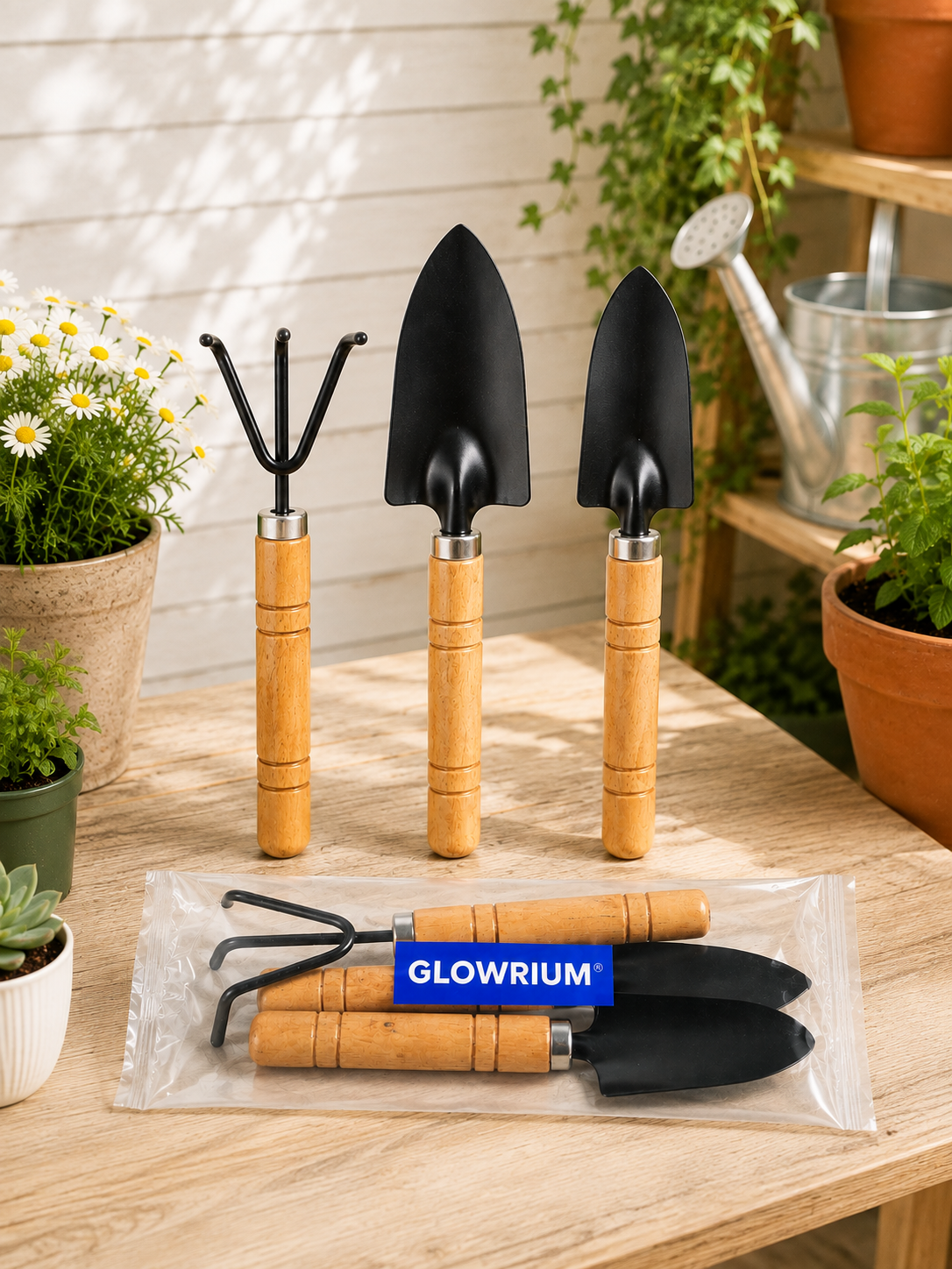 [Ships in October] GLOWRIUM 3-Piece Garden Tool Set