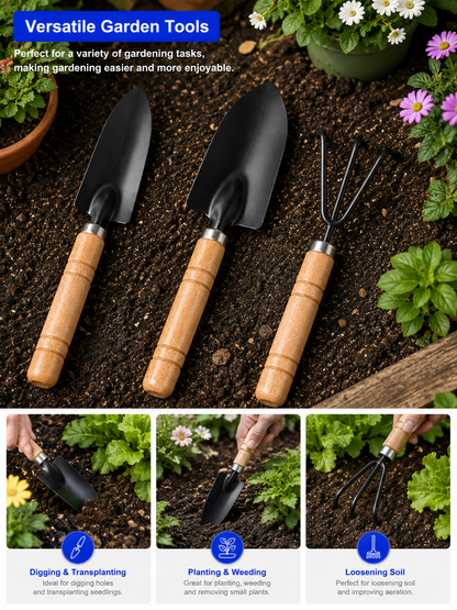 [Ships in October] GLOWRIUM 3-Piece Garden Tool Set