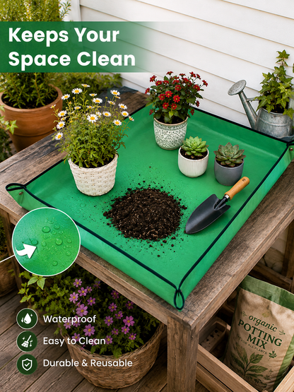 [Ships in October] GLOWRIUM Repotting Mat – A Cleaner, Easier Way to Care for Your Plants